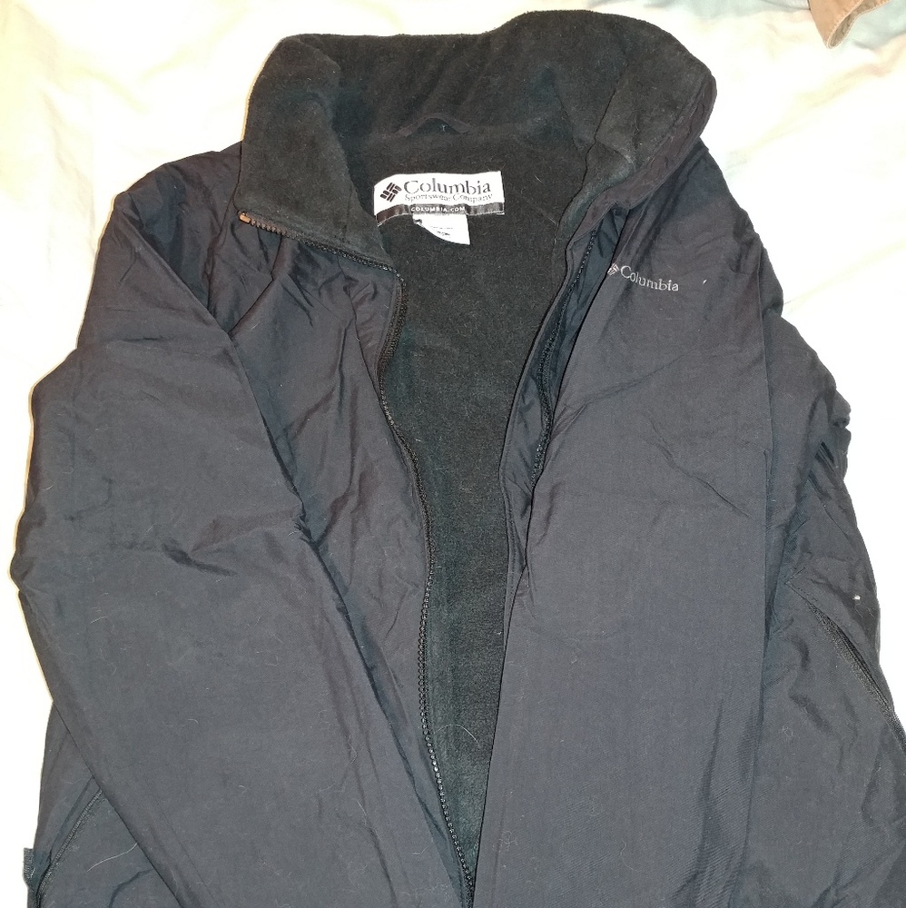 Womens Columbia fleece-lined jacket size medium